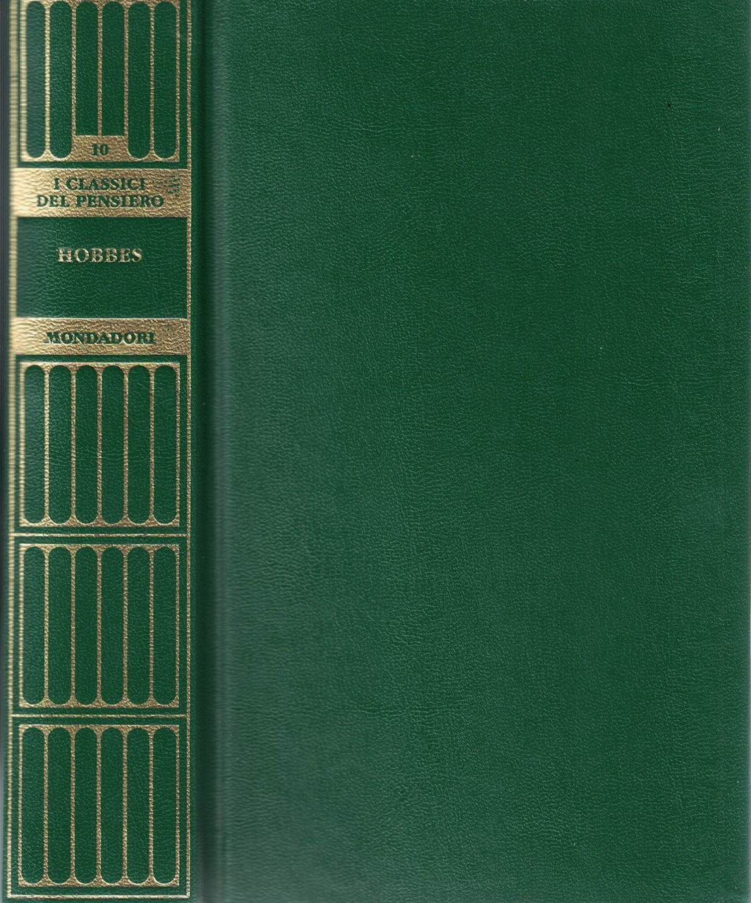 HOBBES. I CLASSICI DEL PENSIERO N^10.