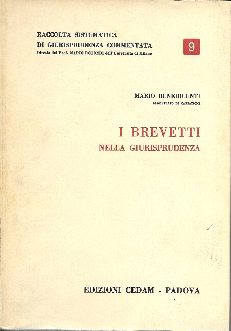 I BREVETTI NELLA GIURISPRUDENZA | Immagine principale