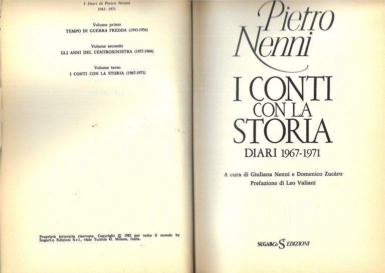 I CONTI CON LA STORIA