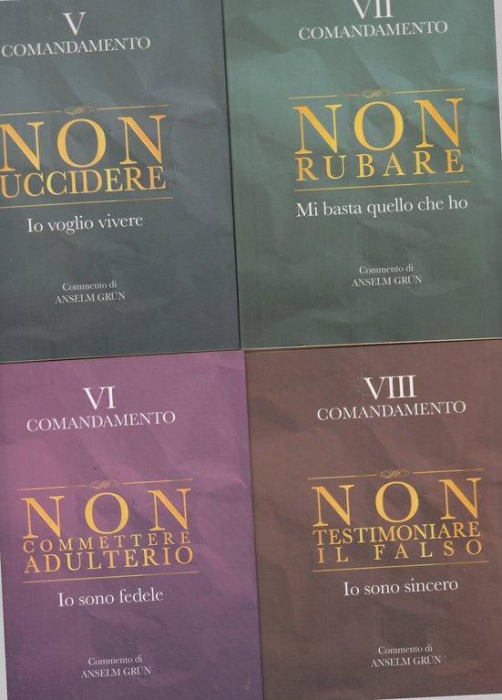 I dieci comandamenti.