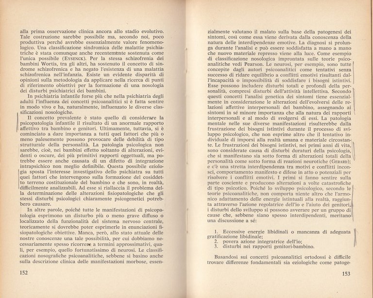 I disturbi psicologici del bambino. Volume 3