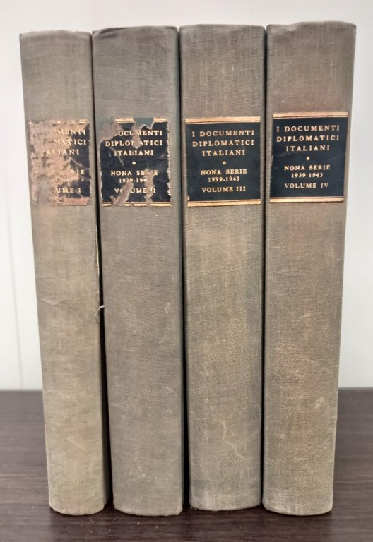 I Documenti Diplomatici Italiani. NONA SERIE.1939-1943. 4 Volumi | Immagine Gallery 2