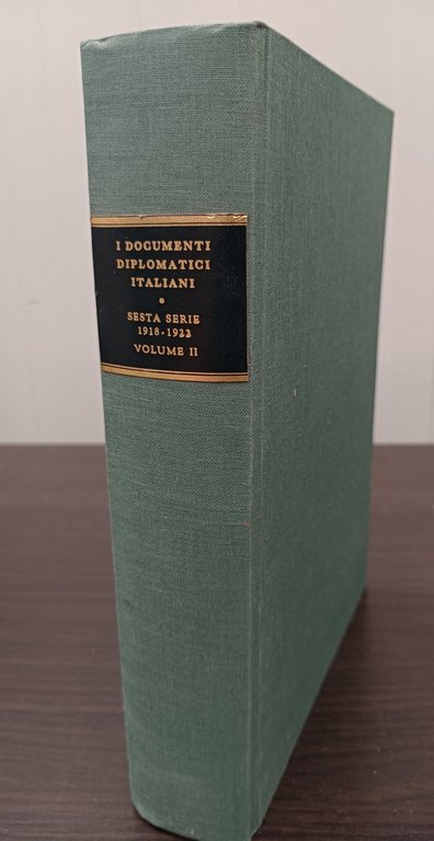 I Documenti Diplomatici Italiani. SESTA SERIE.1918-1922. 2 Volumi