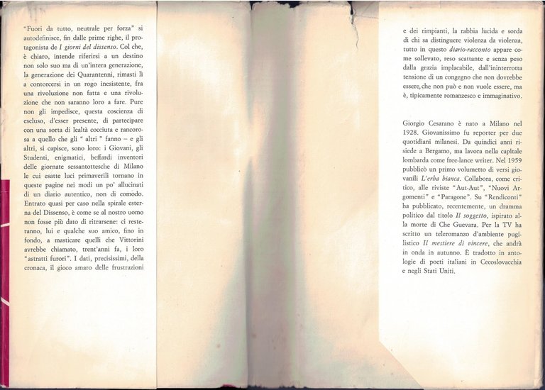 I giorni del dissenso.