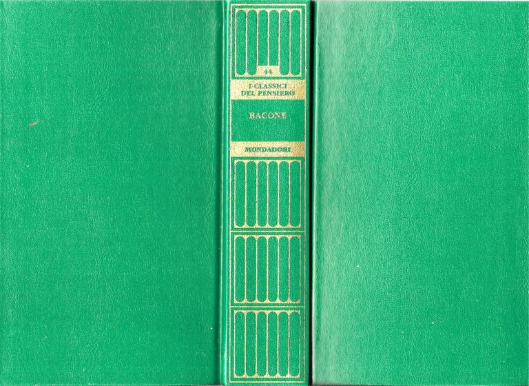 I MERIDIANI - I classici del pensiero - BACONE - Edicola