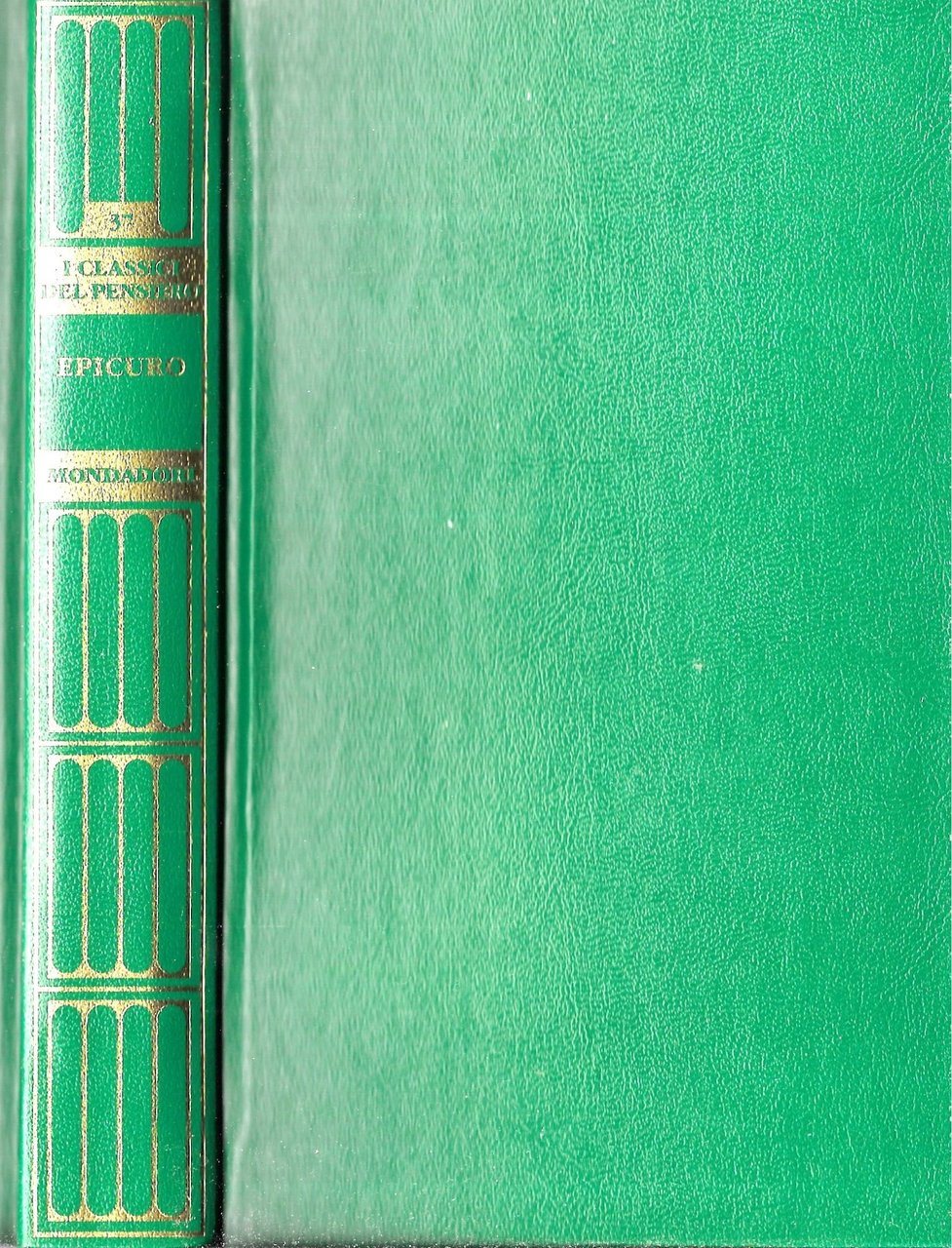 I MERIDIANI - I classici del pensiero - EPICURO - … | Immagine principale