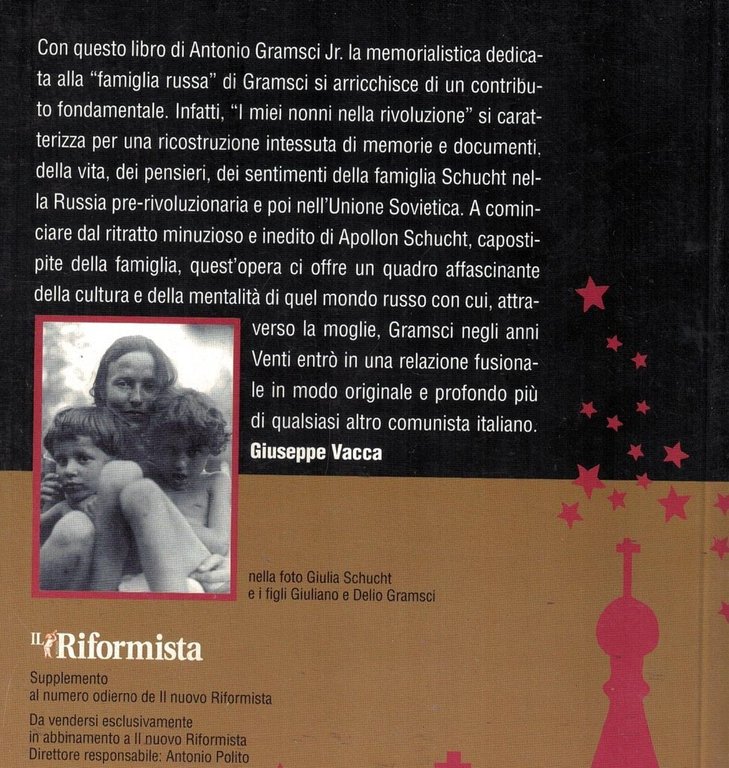 I miei nonni nella rivoluzione. Gli schucht e gramsci.