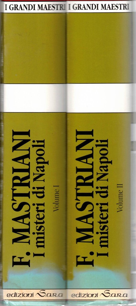 I MISTERI DI NAPOLI DUE VOLUMI.