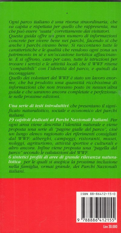 I PARCHI NAZIONALI guida WWF 1995 Edizioni Ambiente CONOSCERE LE … | Immagine Gallery 2