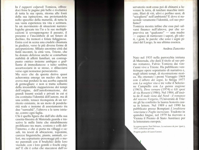 I rapporti colpevoli