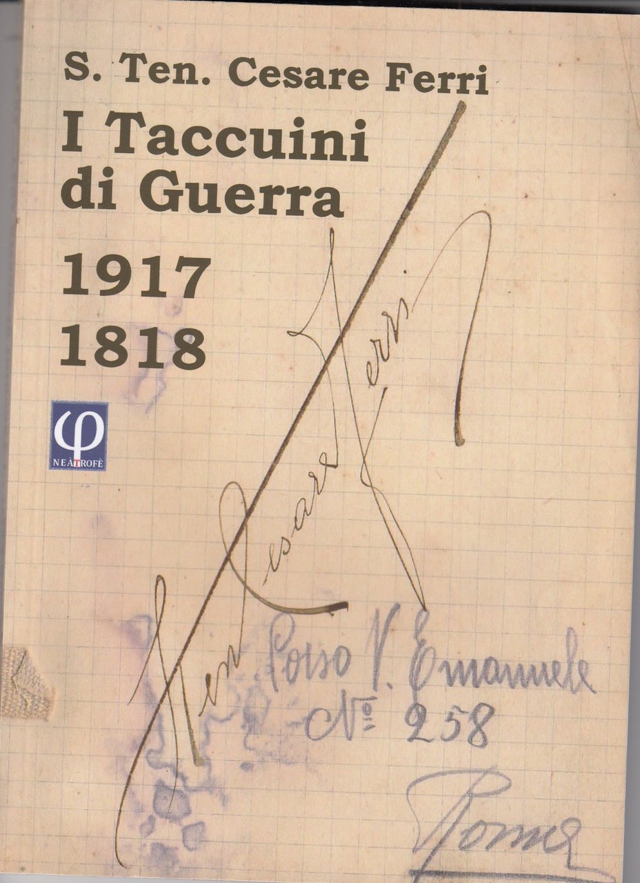 I taccuini di guerra 1917 1918