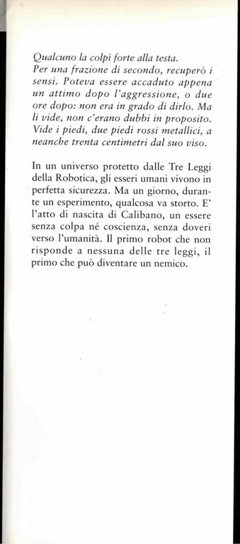 Il calibano di Asimov