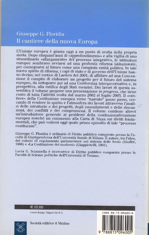 Il cantiere della nuova Europa : tecnica e politica nei …