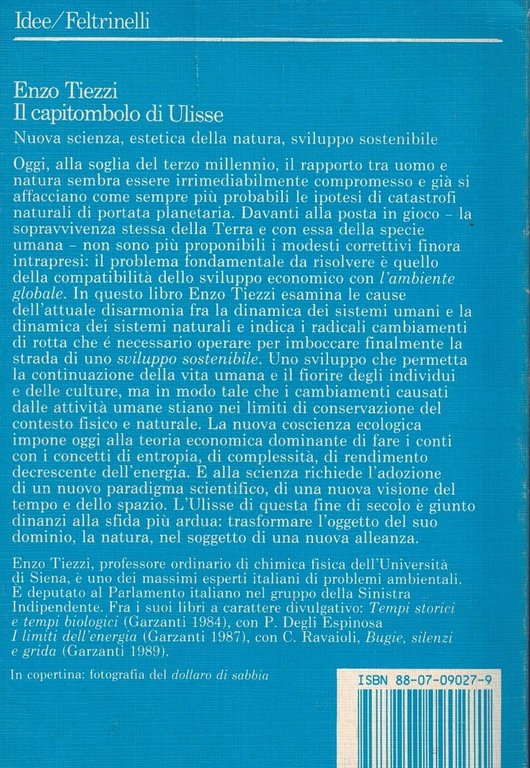 Il capitombolo di Ulisse. Nuova scienza, estetica della natura, sviluppo …