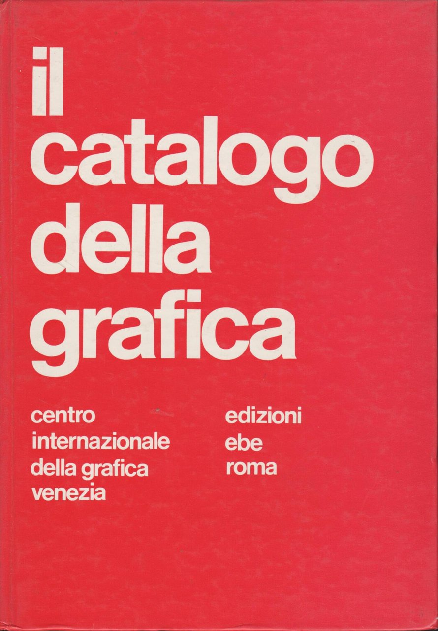 IL CATALOGO DELLA GRAFICA