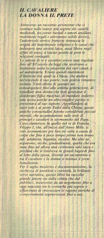 IL CAVALIERE, LA DONNA, IL PRETE | Immagine Gallery 2