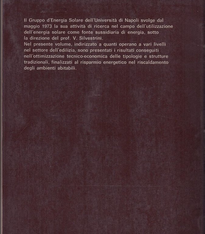 Il clima come elemento di progetto nell'edilizia