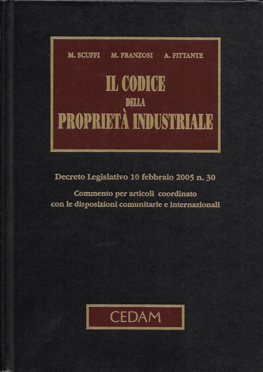 Il codice della proprietà industriale | Immagine principale