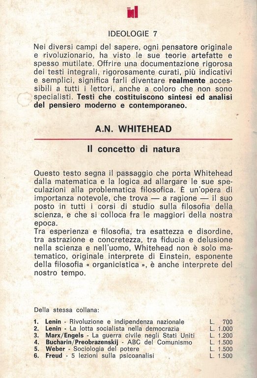 Il concetto di natura