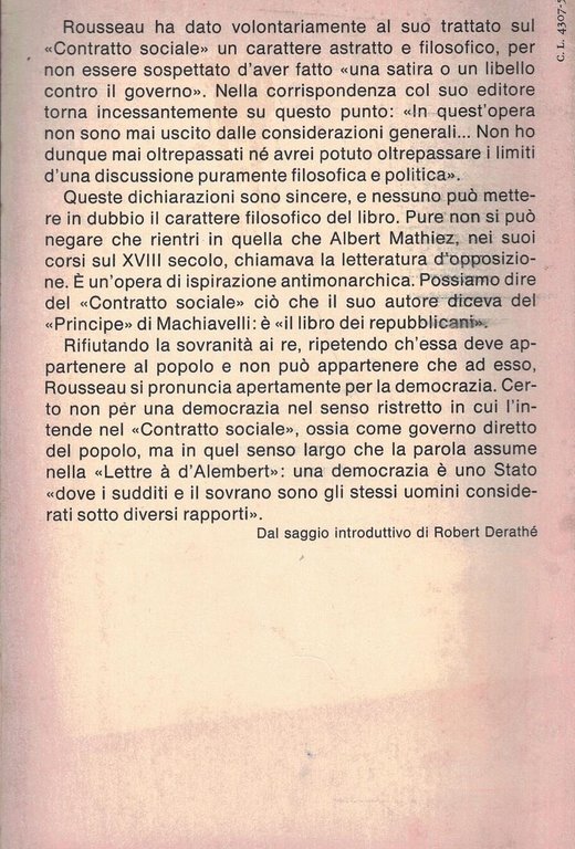 Il contratto sociale