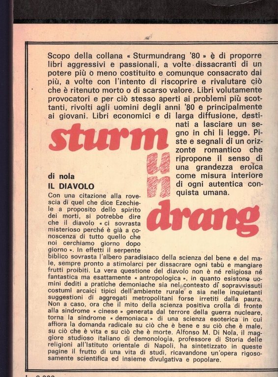 Il diavoScipioni lo la sindrome demoniaca sovrasta l'umanità