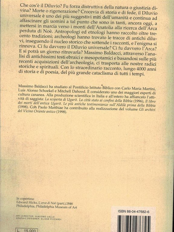 Il diluvio. Mito e realtà del più grande cataclisma