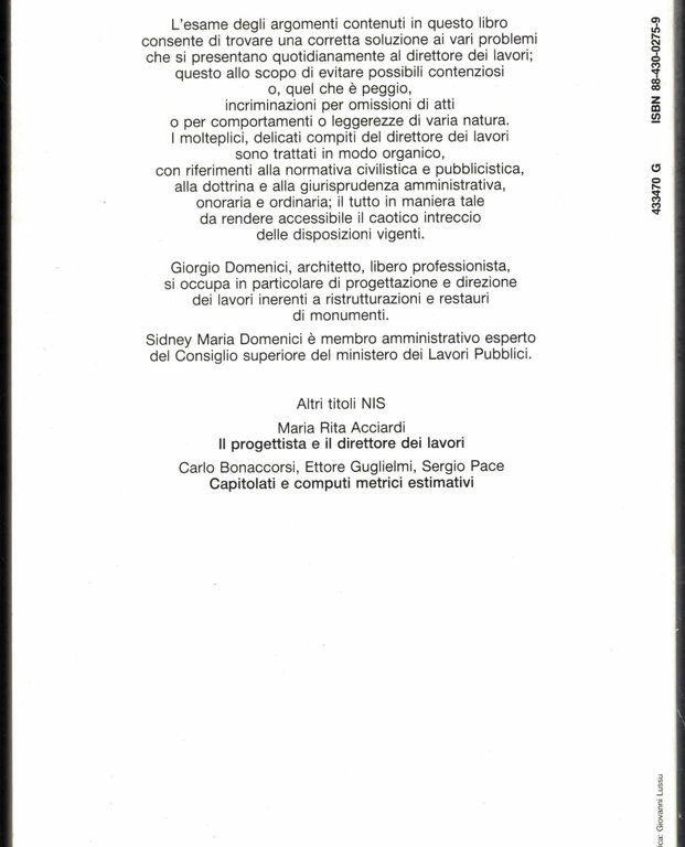 Il direttore dei lavori. Compiti e responsabilità negli appalti pubblici … | Immagine Gallery 2
