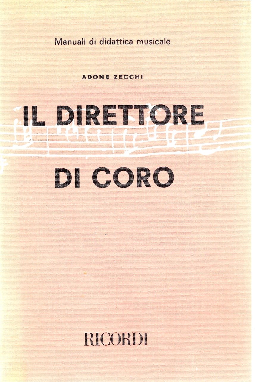 Il direttore di coro | Immagine principale