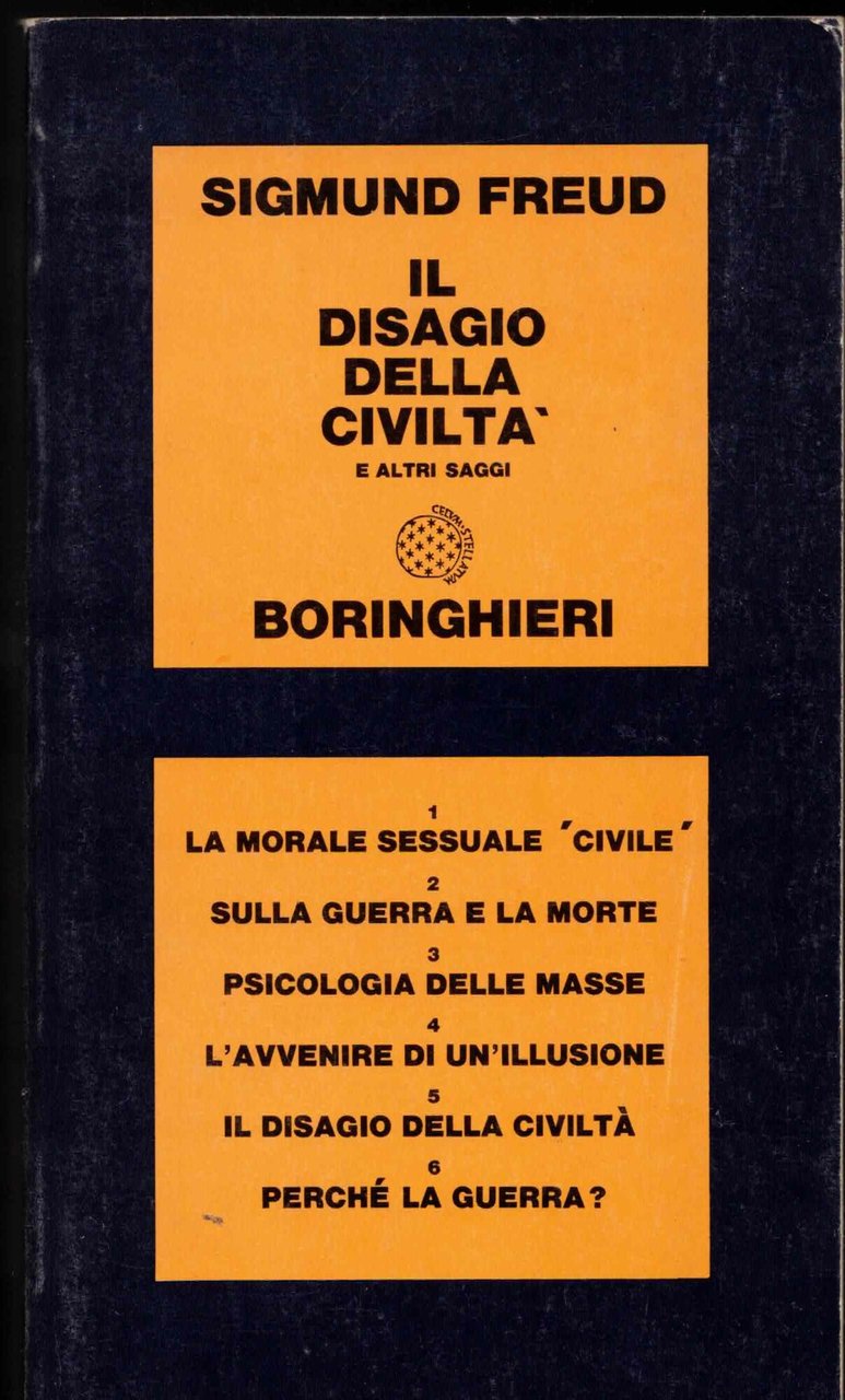 Il disagio della civiltà - e altri saggi | Immagine principale