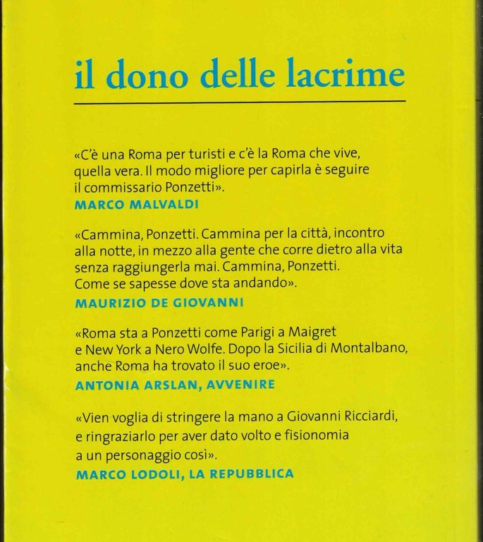 Il dono delle lacrime. Le indagini del commissario Ponzetti | Immagine Gallery 2