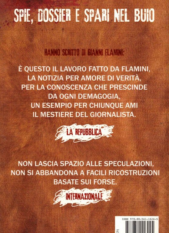 Il libro che i servizi segreti italiani non ti farebbero …