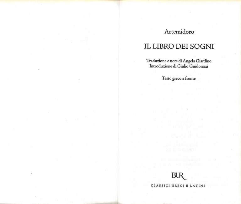 Il libro dei sogni
