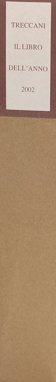 Il libro dell'anno 2002.