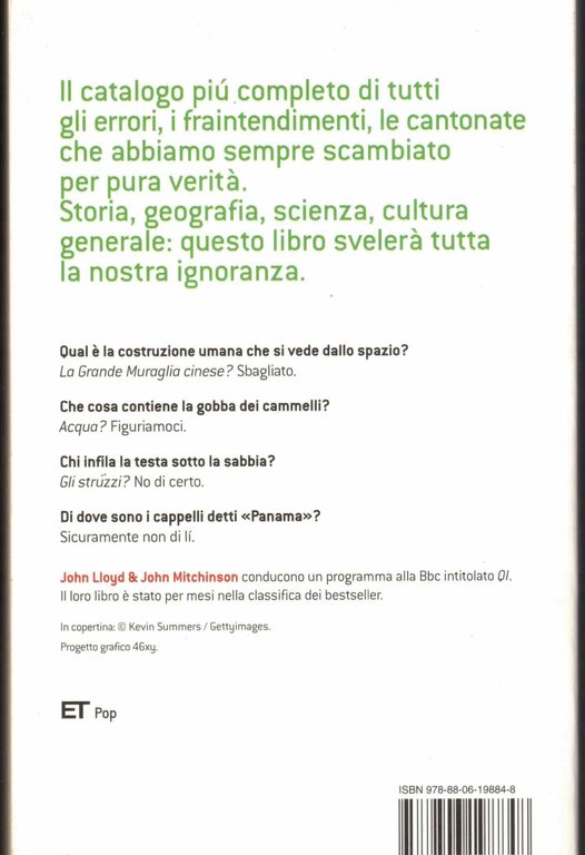 Il libro dell'ignoranza. Che cosa è verità e che cosa …