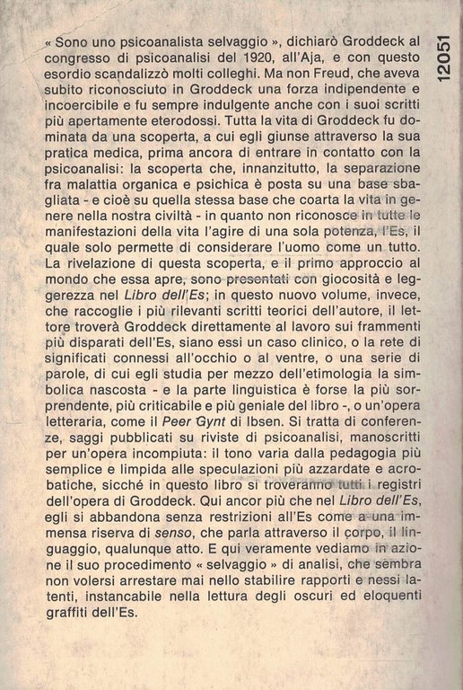 Il linguaggio dell'Es