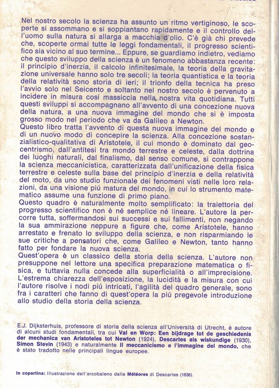 Il meccanismo e l'immagine del mondo dai Presocratici a Newton- … | Immagine Gallery 2