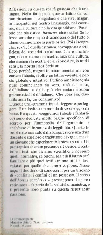 Il piacere del latino. Per ricordarlo, impararlo, insegnarlo