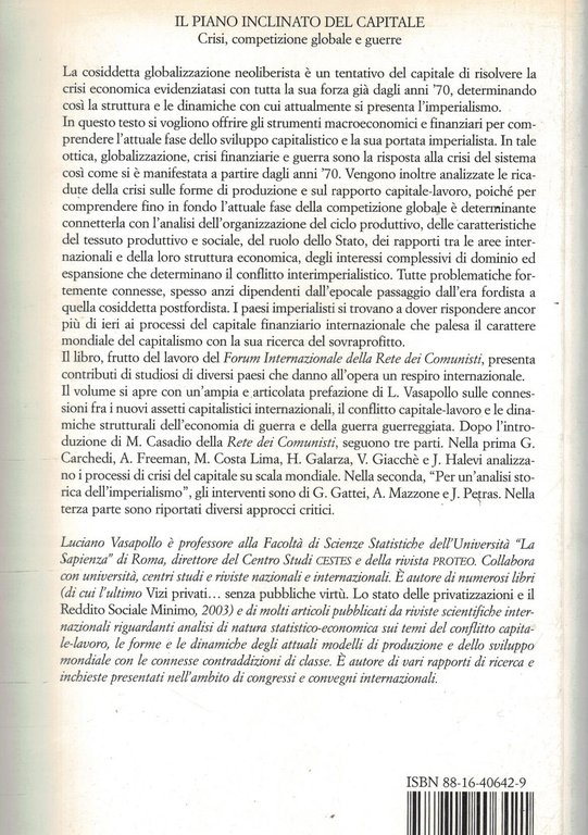 Il piano inclinato del capitale. Crisi, competizione globale e guerre | Immagine Gallery 2