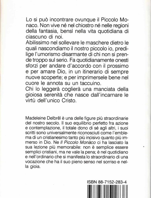 Il piccolo monaco. Un taccuino spirituale