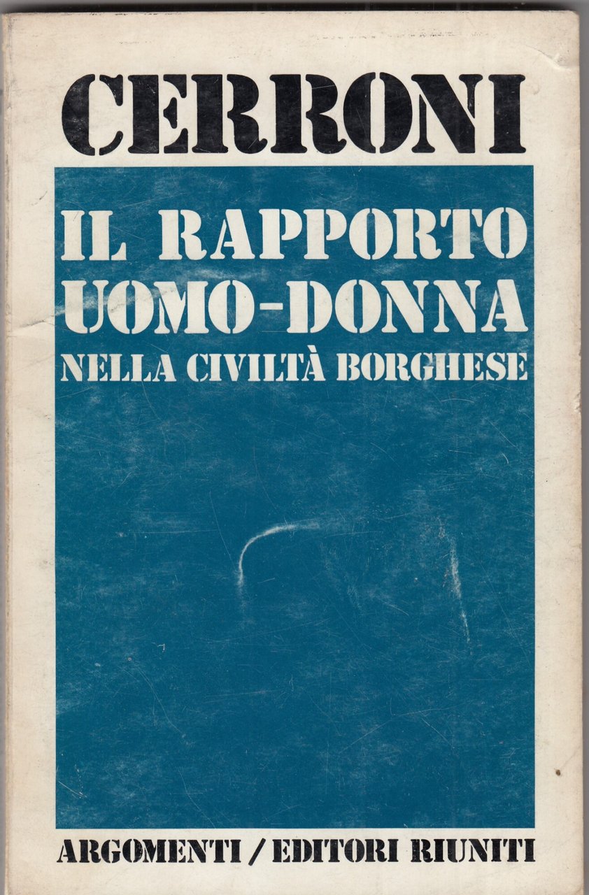 Il rapporto uomo-donna nella civiltà borghese