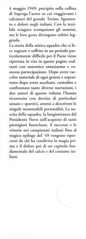 Il romanzo del grande Torino. La storia esaltante di una … | Immagine Gallery 2