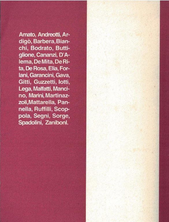 Il secondo tempo della repubblica. Una ricerca de "la discussione" | Immagine Gallery 2