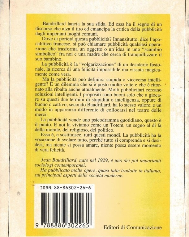 Il sogno della merce