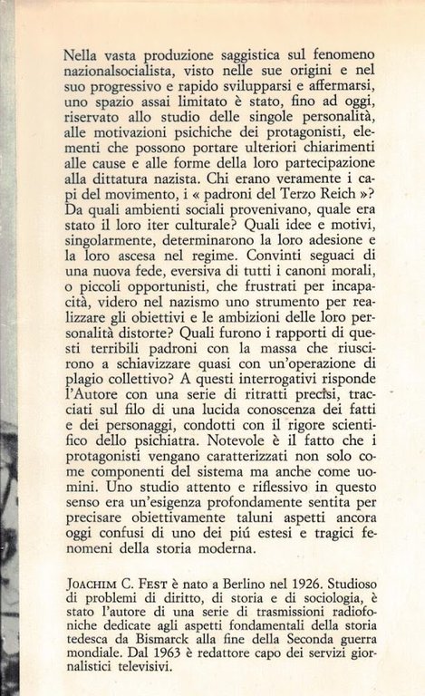 IL VOLTO DEL TERZO REICH