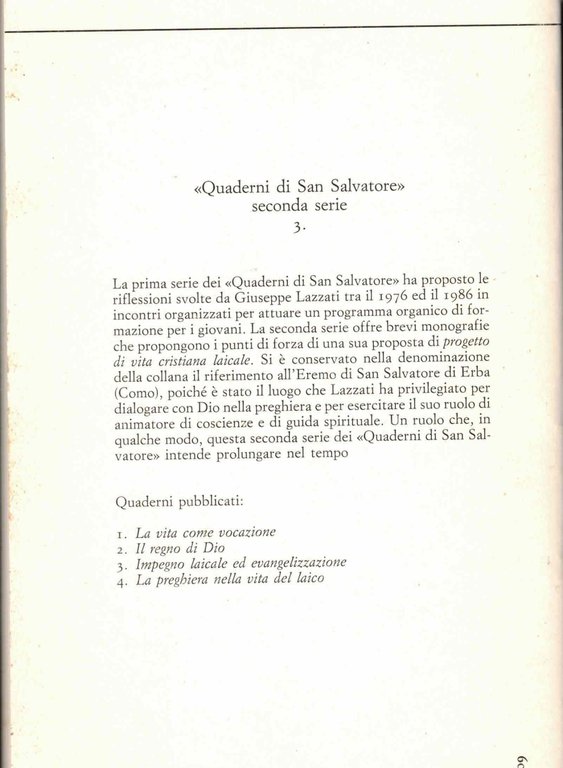 Impegno laicale ed evangelizzazione