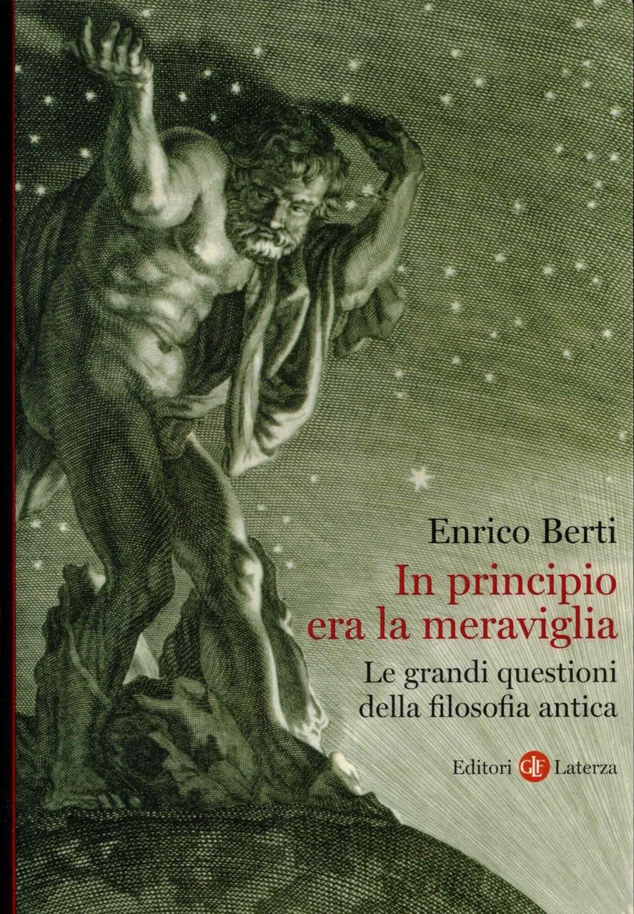 In principio era la meraviglia : le grandi questioni della … | Immagine principale
