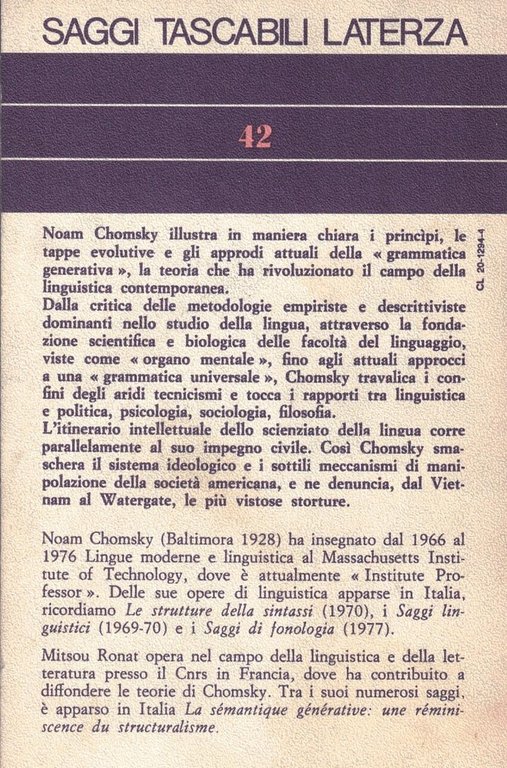 Intervista su linguaggio e ideologia