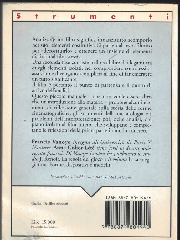 Introduzione all'analisi del film | Immagine Gallery 2