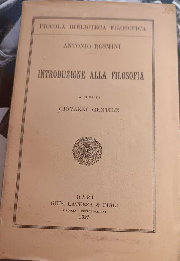 Introduzione alla filodìsofia | Immagine principale