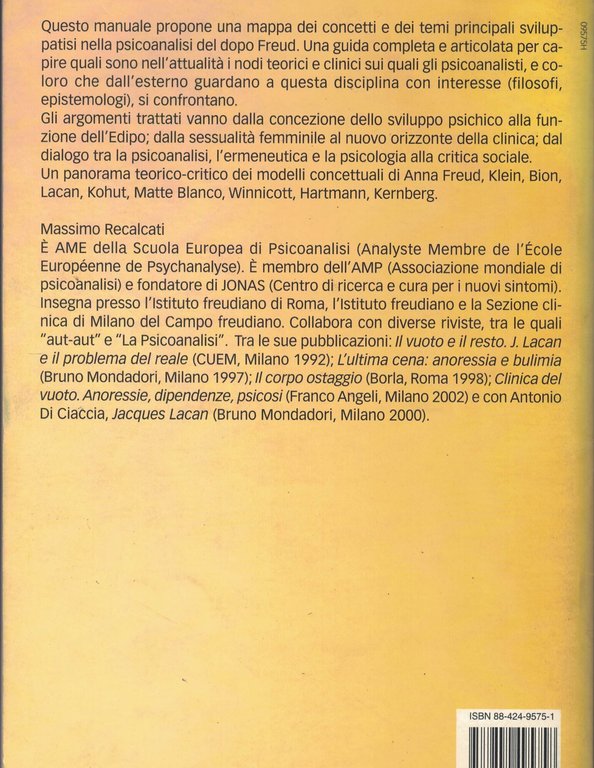 Introduzione alla psicoanalisi contemporanea